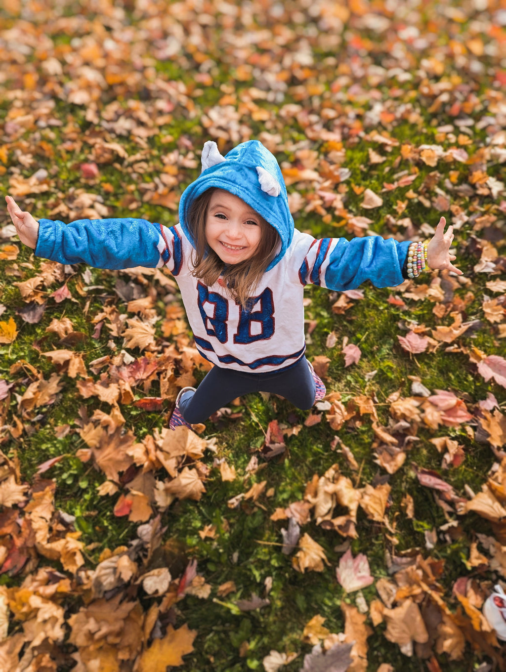 Billy Buf Kid’s Sherpa Fleece Sweatshirt With Horns