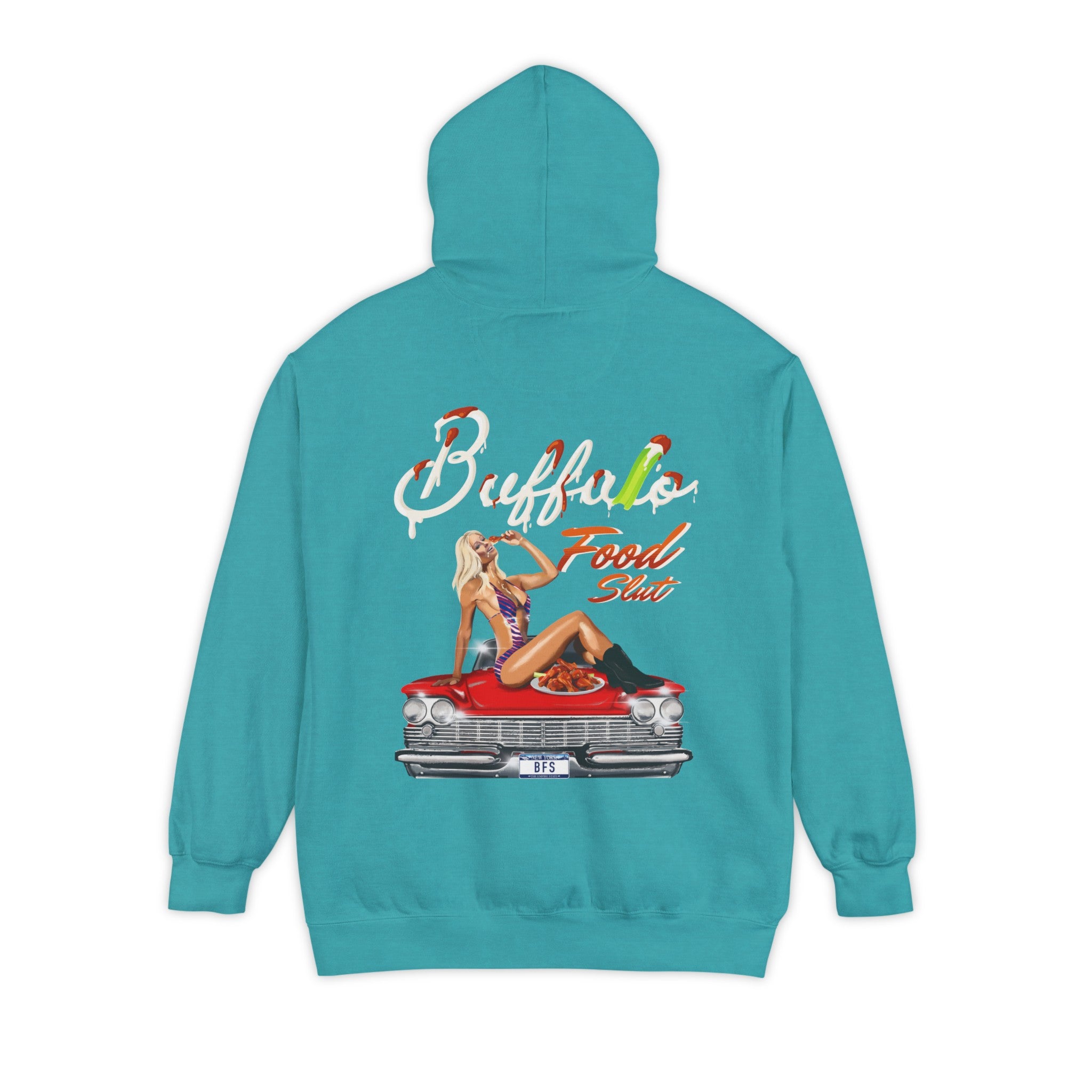 Buffalo Food Slut X Hashtag Beanie Hoodie