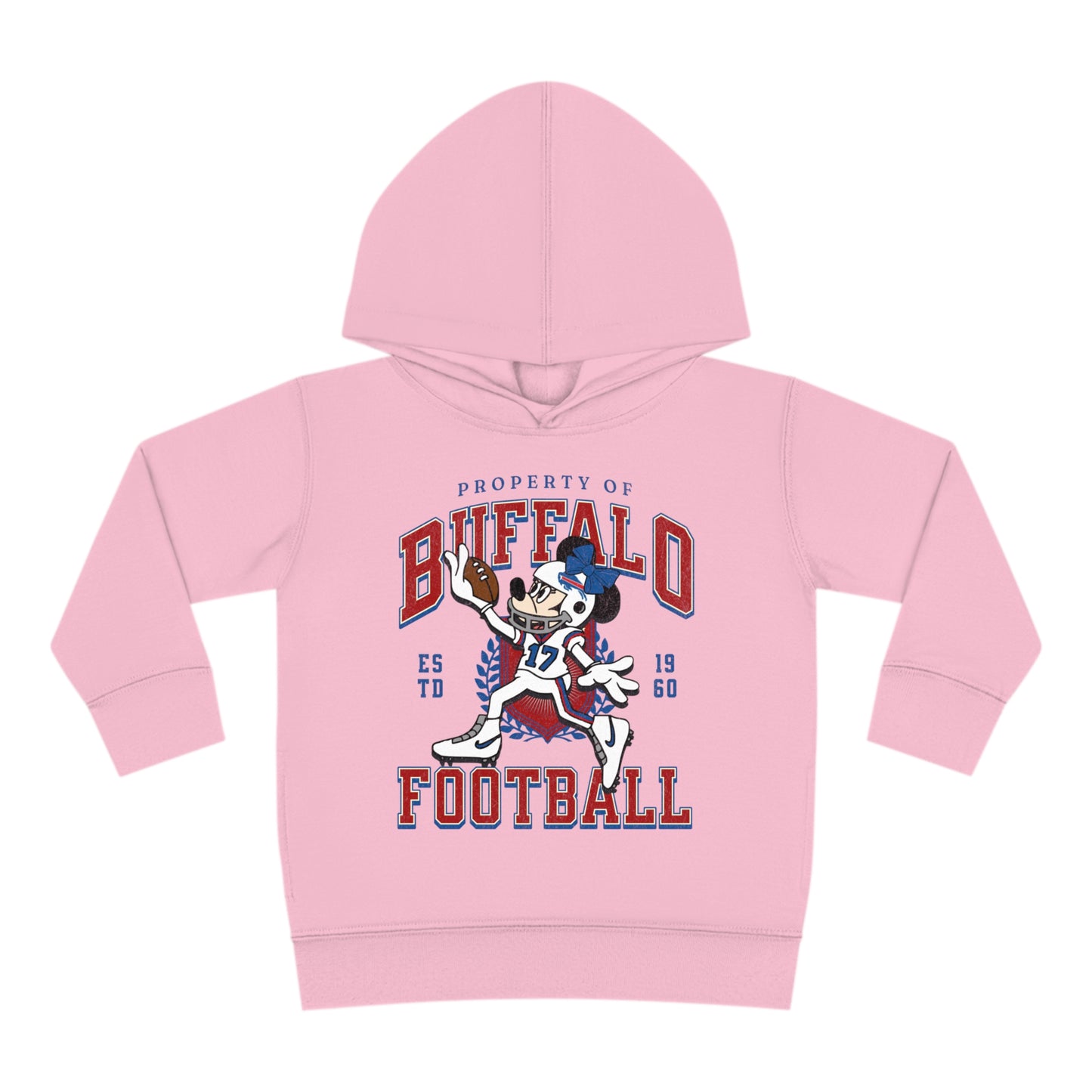 Minnie Buffalo Football Touchdown Toddler Hoodie