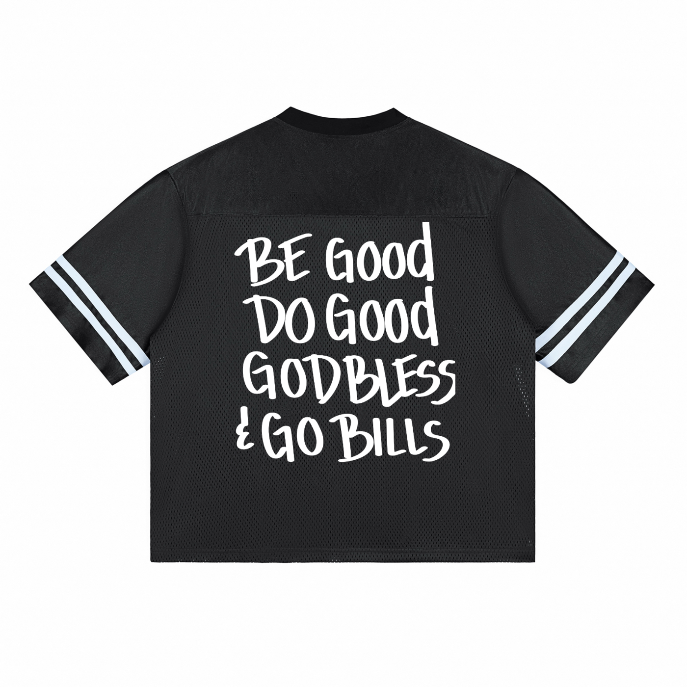 MVP Red Helmet Black Boxy Fit Football Jersey