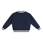 Preppy Buffalo Football V-Neck Sweatshirt