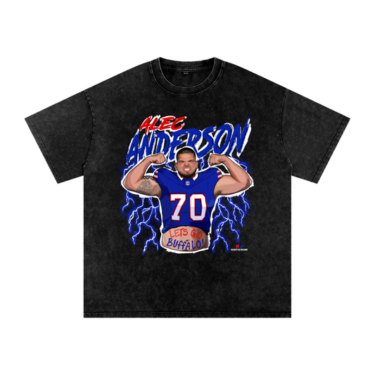 Alec Anderson X MHAWNY Acid Wash T-Shirt