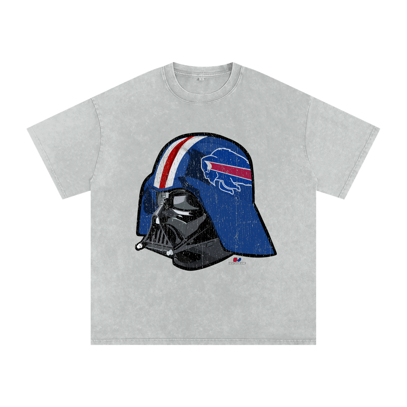 Darth Vader Buffalo Helmet Vintage Washed T-Shirt