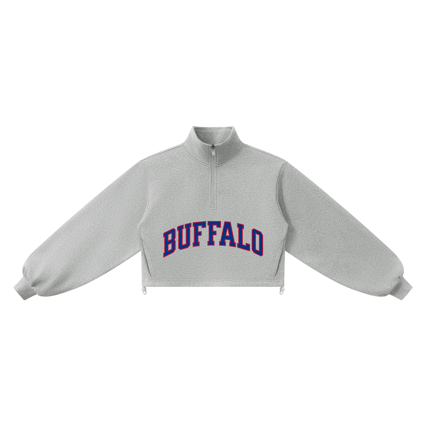 Buffalo Mock-Neck Quarter-Zip Sweatshirt