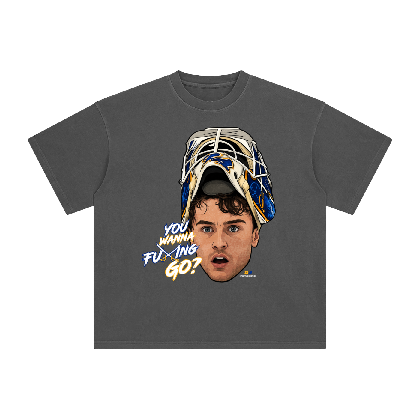 Lyon Fight Play Off Vintage Style T-Shirt
