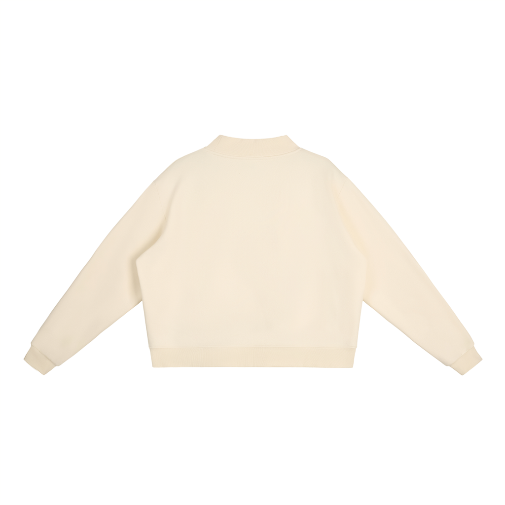 Summer Vibe Basic Mockneck Sweatshirt