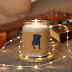 Scented Soy Candle, 9oz with custom portrait