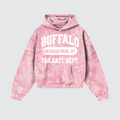 Buffalo Tailgate Dept Heavyweight Pink Camo Fleece Hoodie