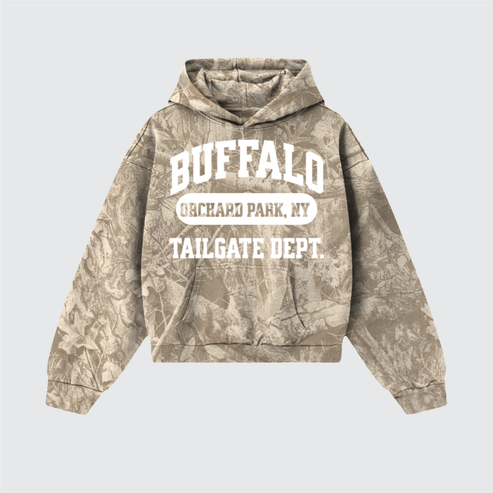 Buffalo Tailgate Dept. Heavyweight Camo Fleece Hoodie