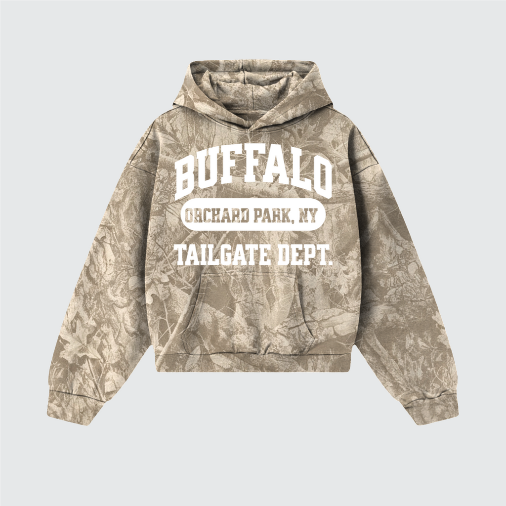 Buffalo Tailgate Dept. Heavyweight Camo Fleece Hoodie