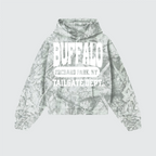 Buffalo Tailgate Dept. Heavyweight Gray Camo Fleece Hoodie
