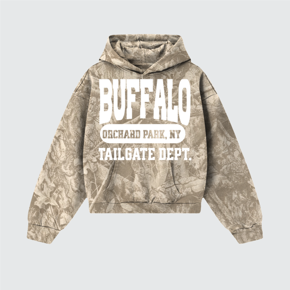 Buffalo Tailgate Dept. Heavyweight Camo Fleece Hoodie