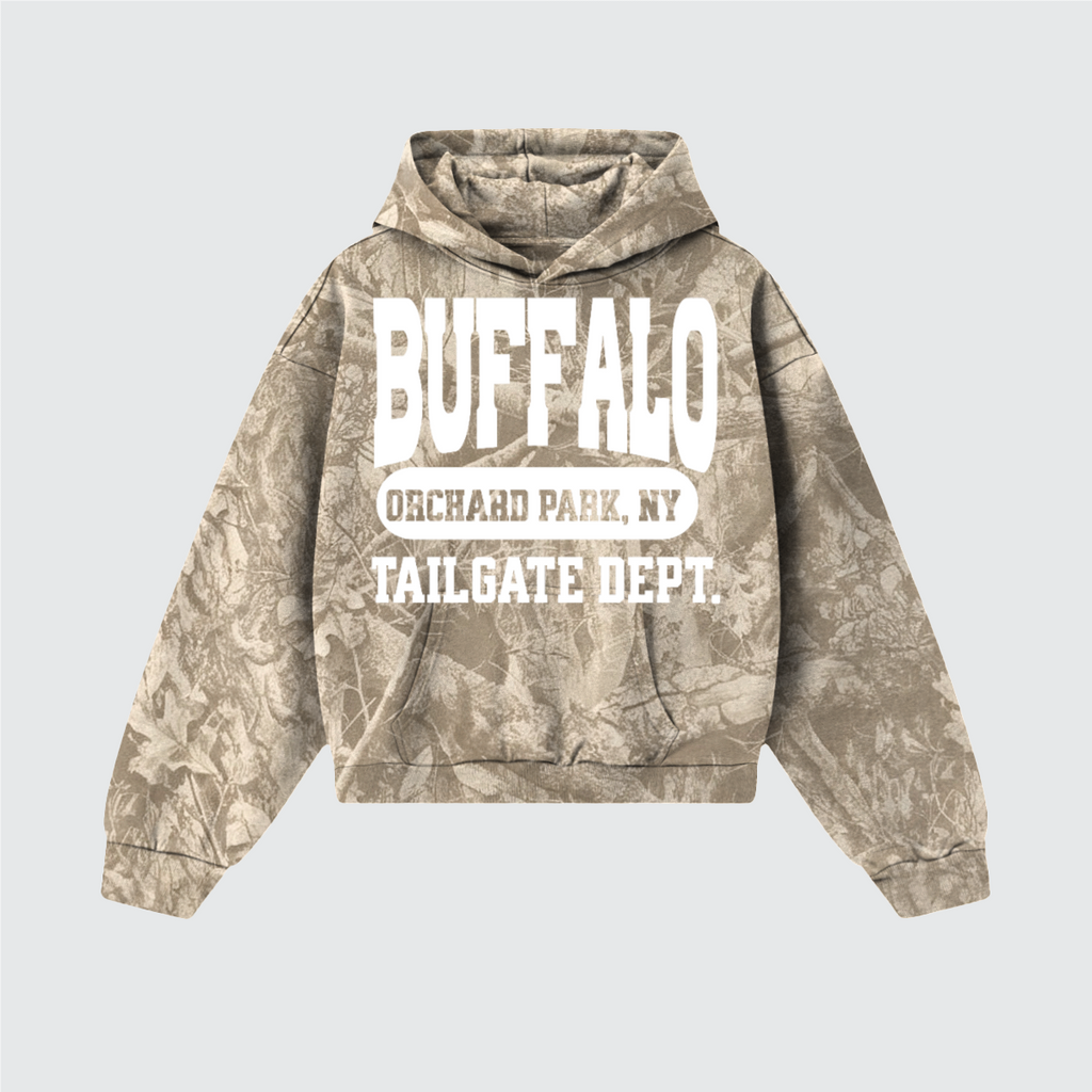 Buffalo Tailgate Dept. Heavyweight Camo Fleece Hoodie
