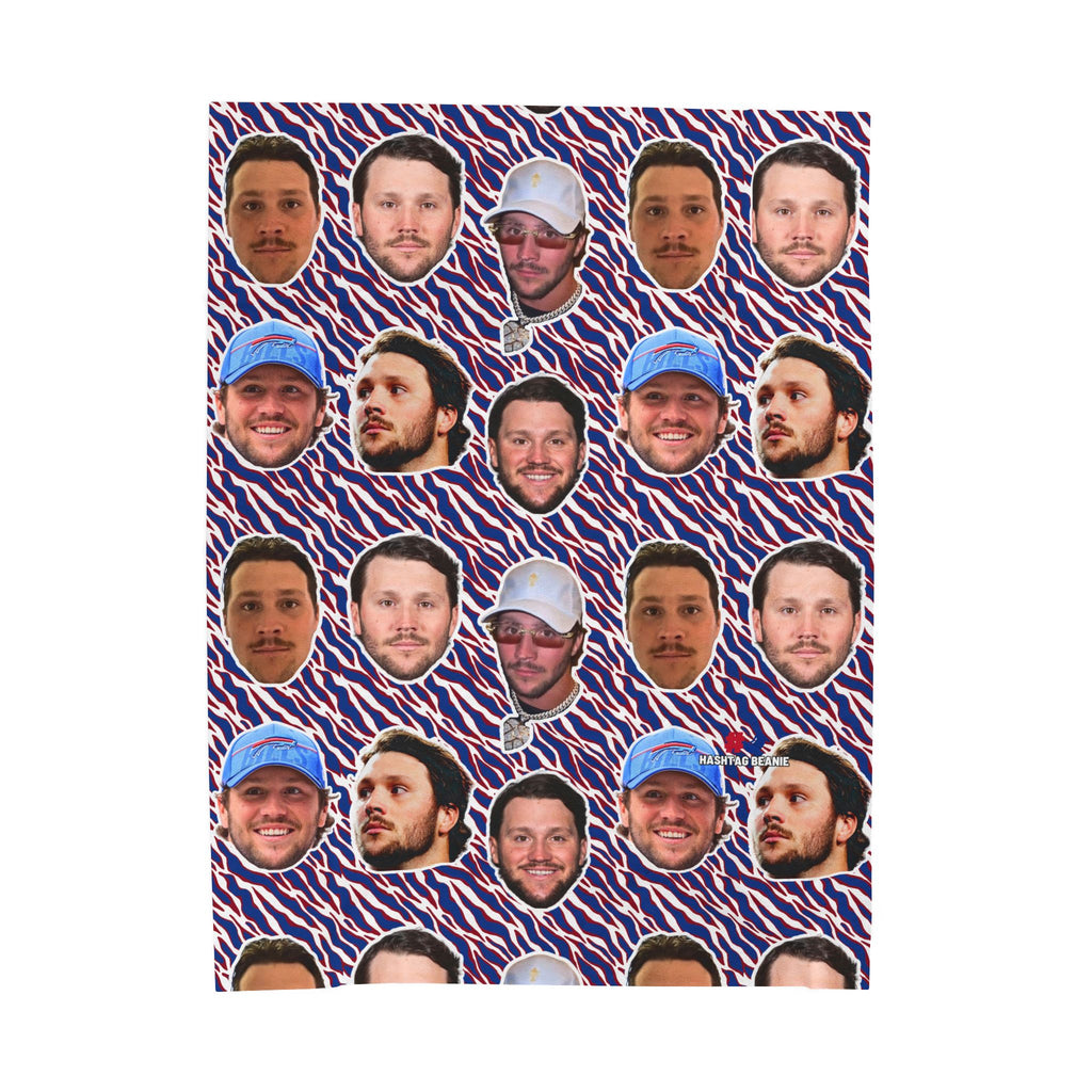 Allen Face Fleece Blanket