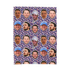 Allen Face Fleece Blanket