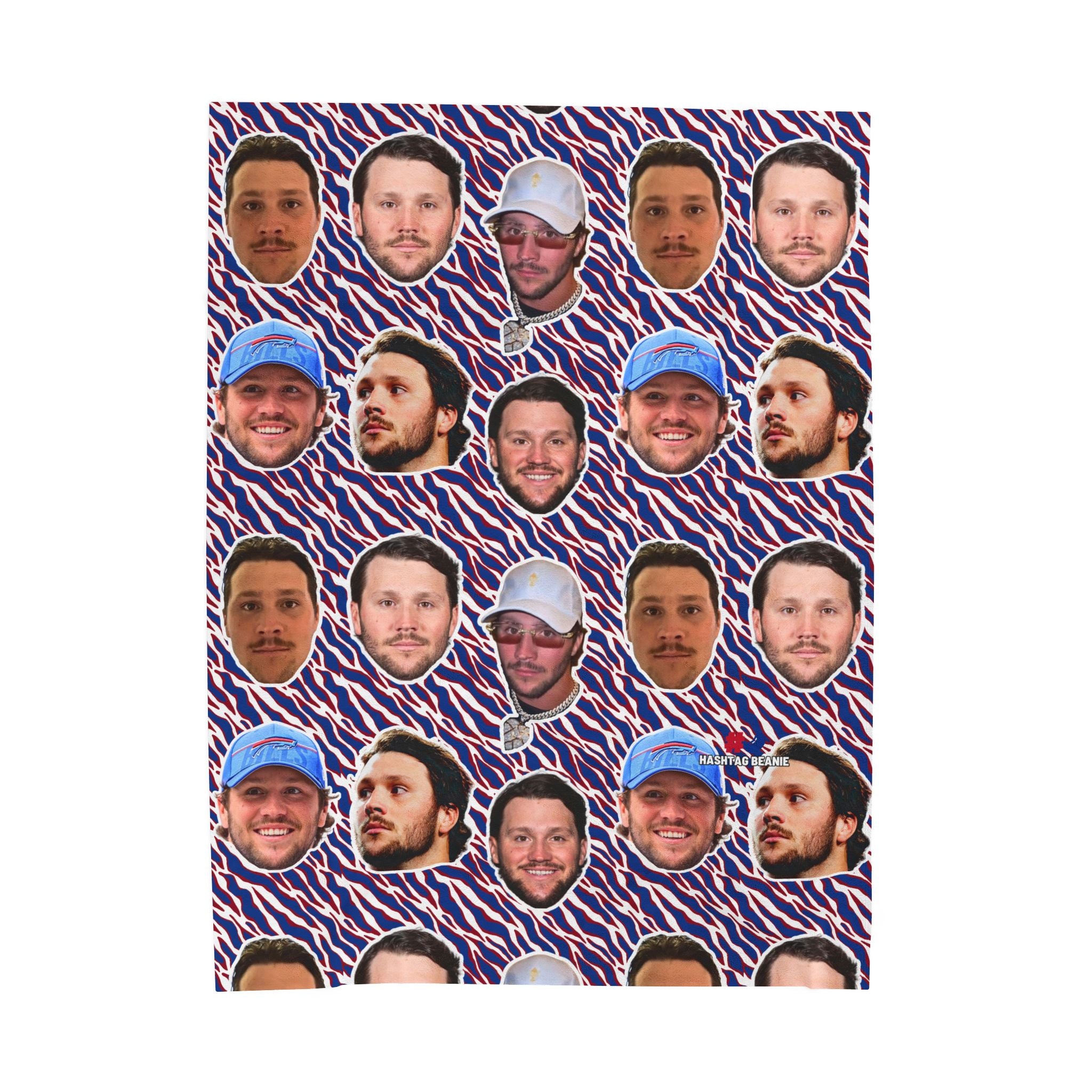 Allen Face Fleece Blanket