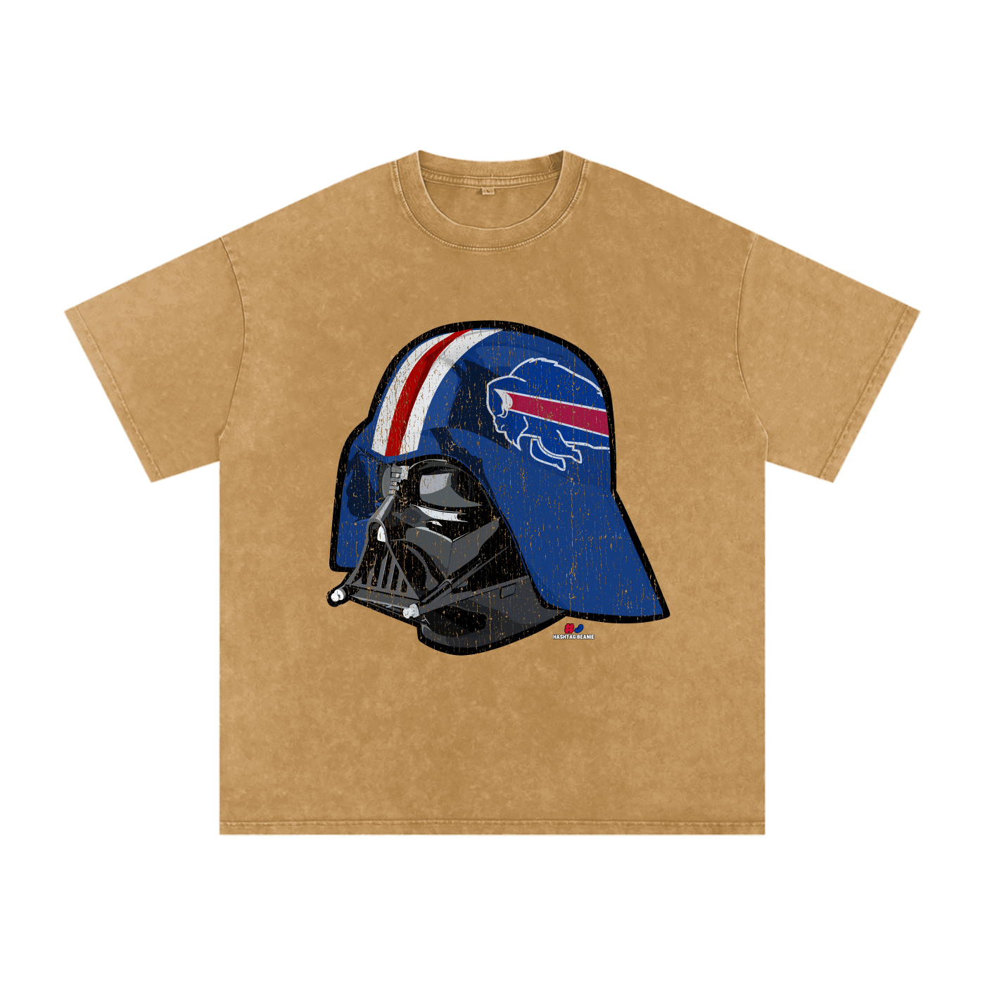 Darth Vader Buffalo Helmet Vintage Washed T-Shirt