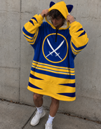 Adult Sabre Tooth Blanket Hoodie