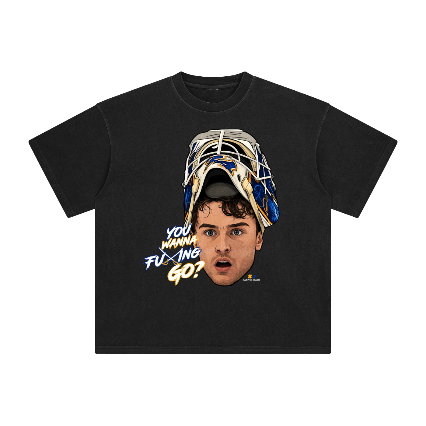 Lyon Fight Play Off Vintage Style T-Shirt