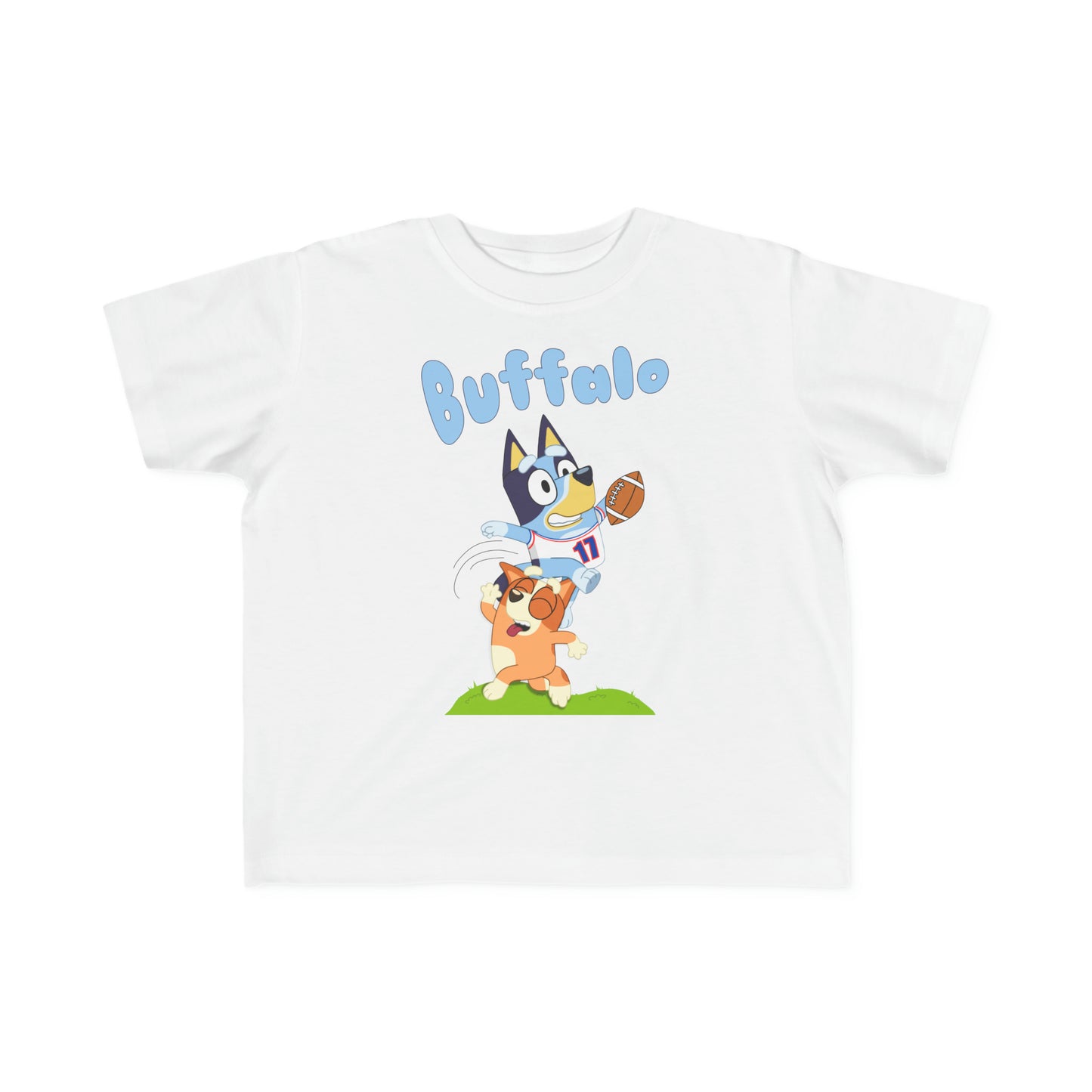 Bluey Buffalo Football Hurdle T-Shirt