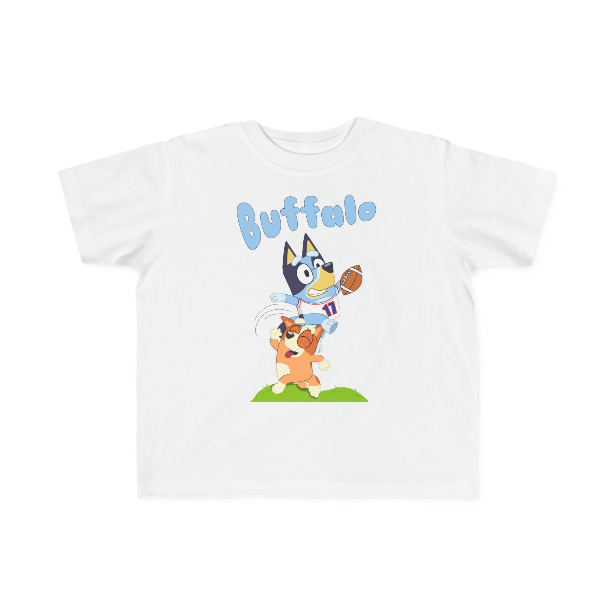 Bluey Buffalo Football Hurdle T-Shirt