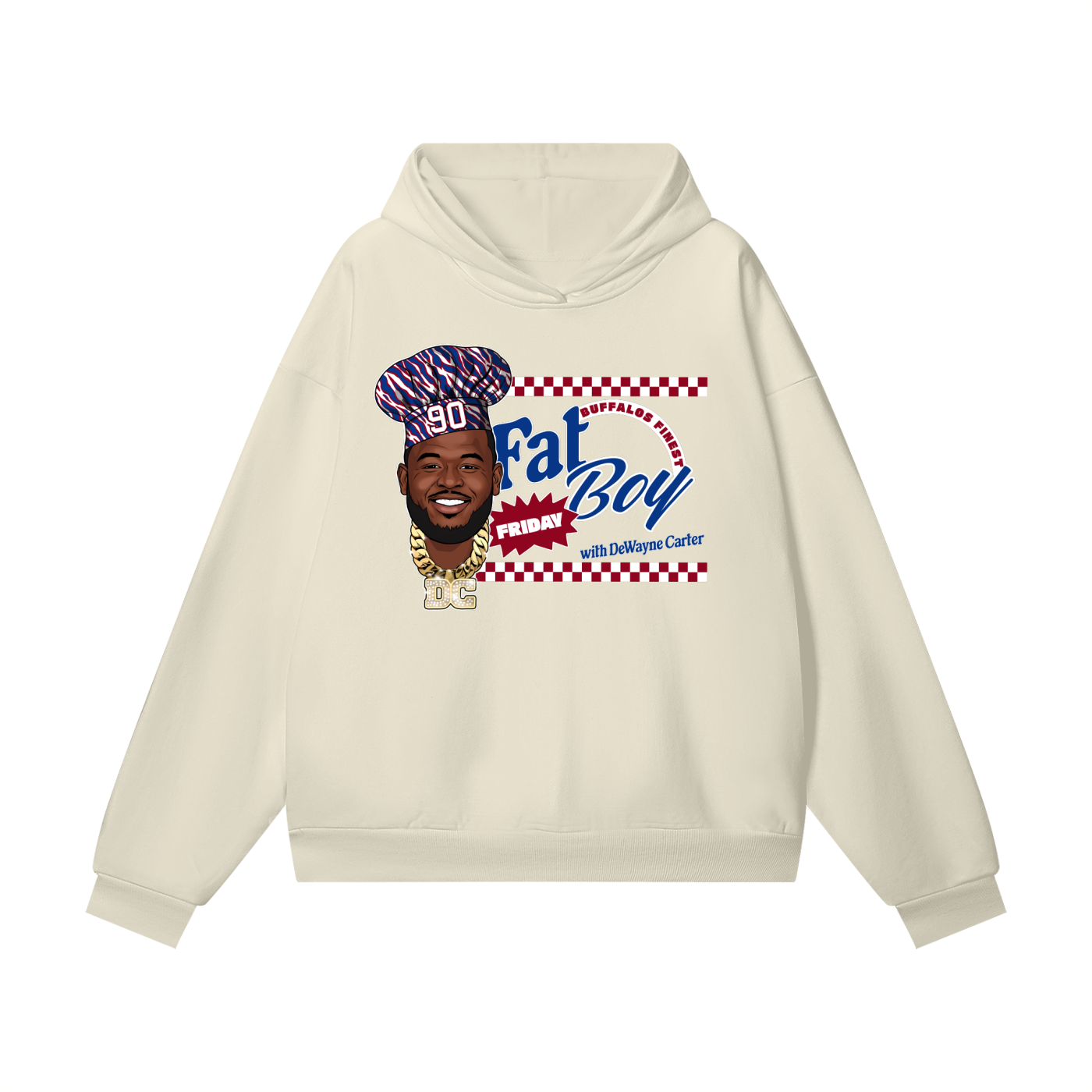 DeWayne Carter Fat Boy Friday Heavyweight Hoodie