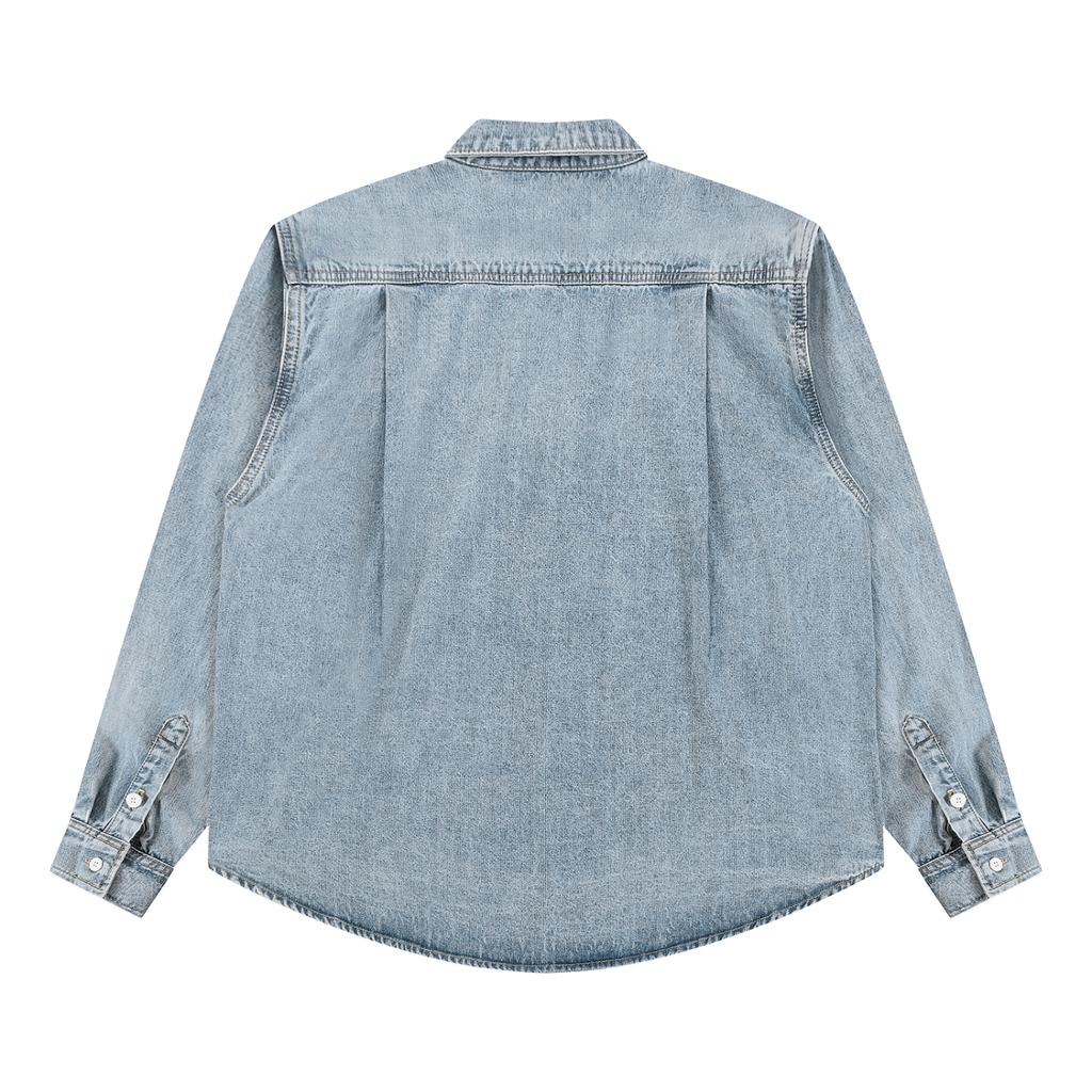 Buffalo Football Vintage Wash Denim Shirt