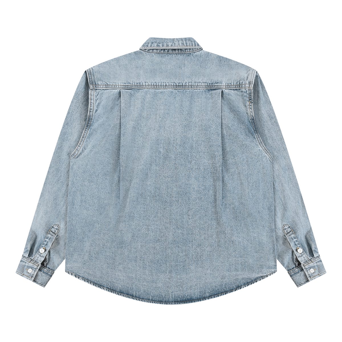 Buffalo Football Vintage Wash Denim Shirt