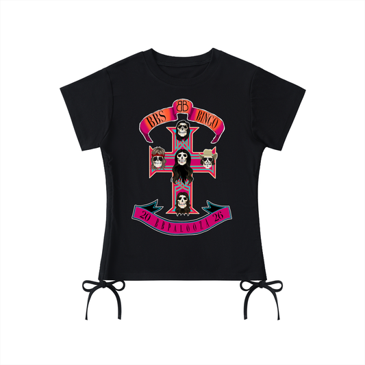 BBPALOOZA 2026 Bodycon Drawstring Shirt