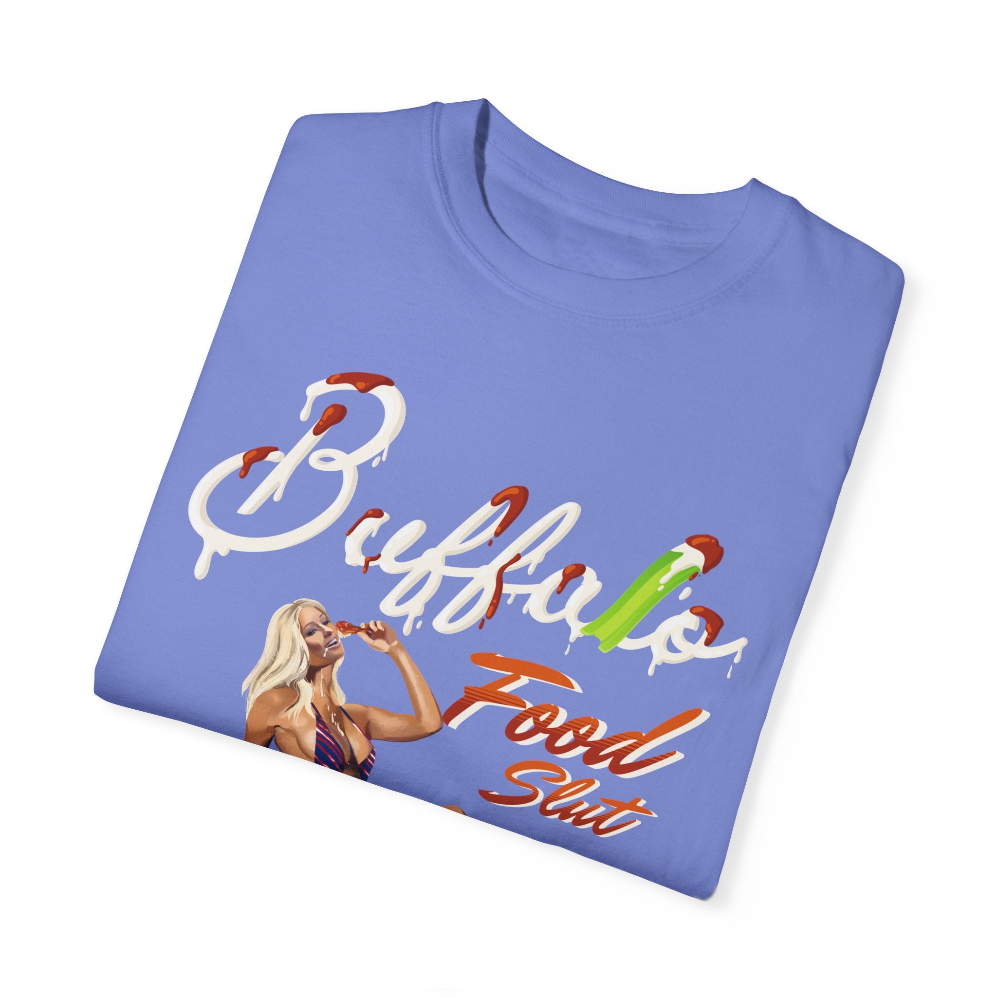 Buffalo Food Slut X Hashtag Beanie T-Shirt