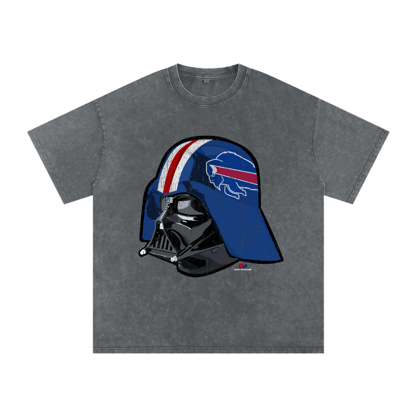 Darth Vader Buffalo Helmet Vintage Washed T-Shirt