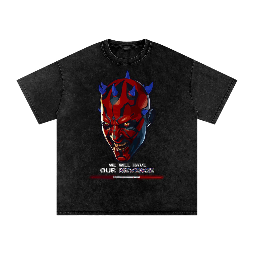 Darth Maul Mafia Revenge Vintage Washed T-Shirt