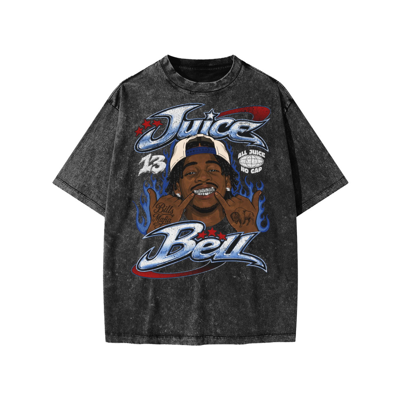 Skyler "JUICE" Bell Kids Vintage Washed T-Shirt