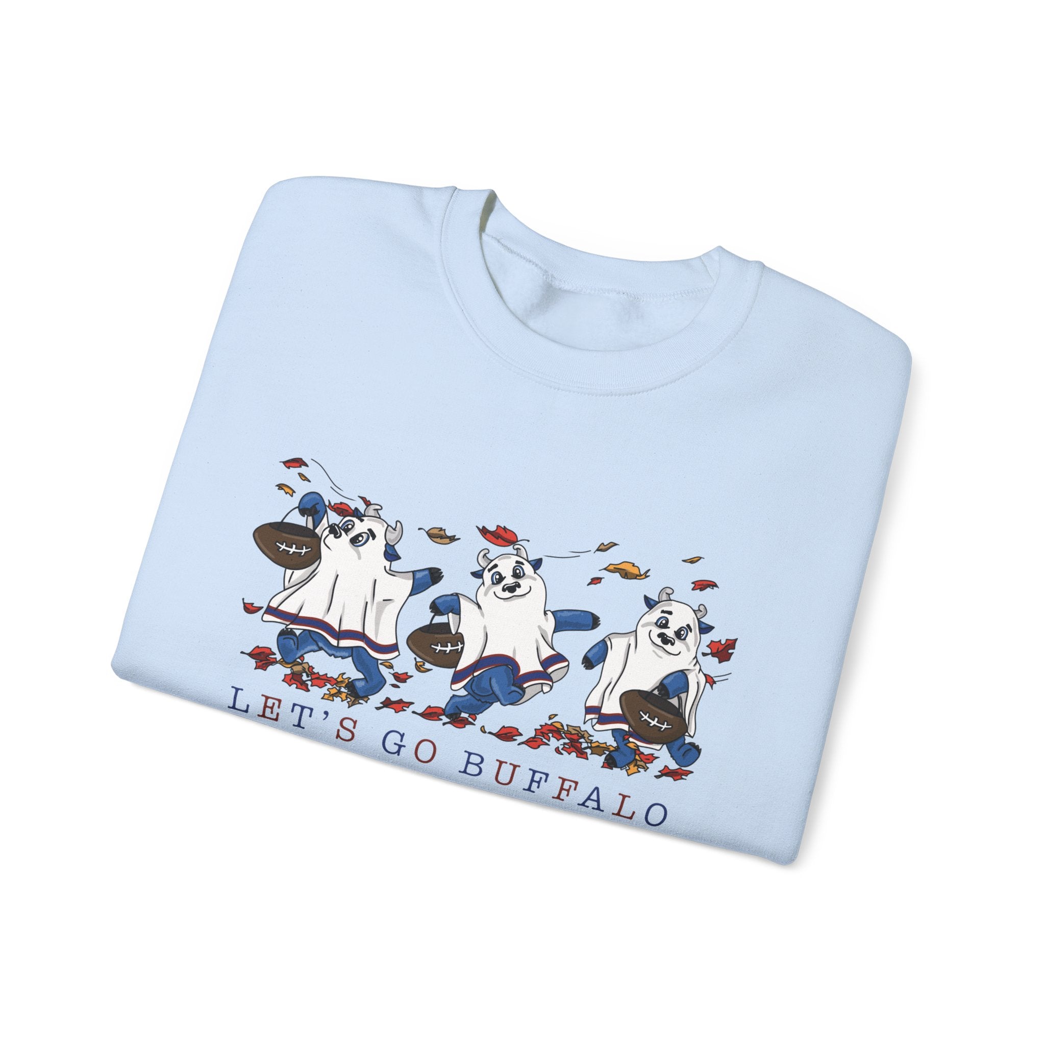 Spooky Billy Lets's go Buffalo Crewneck