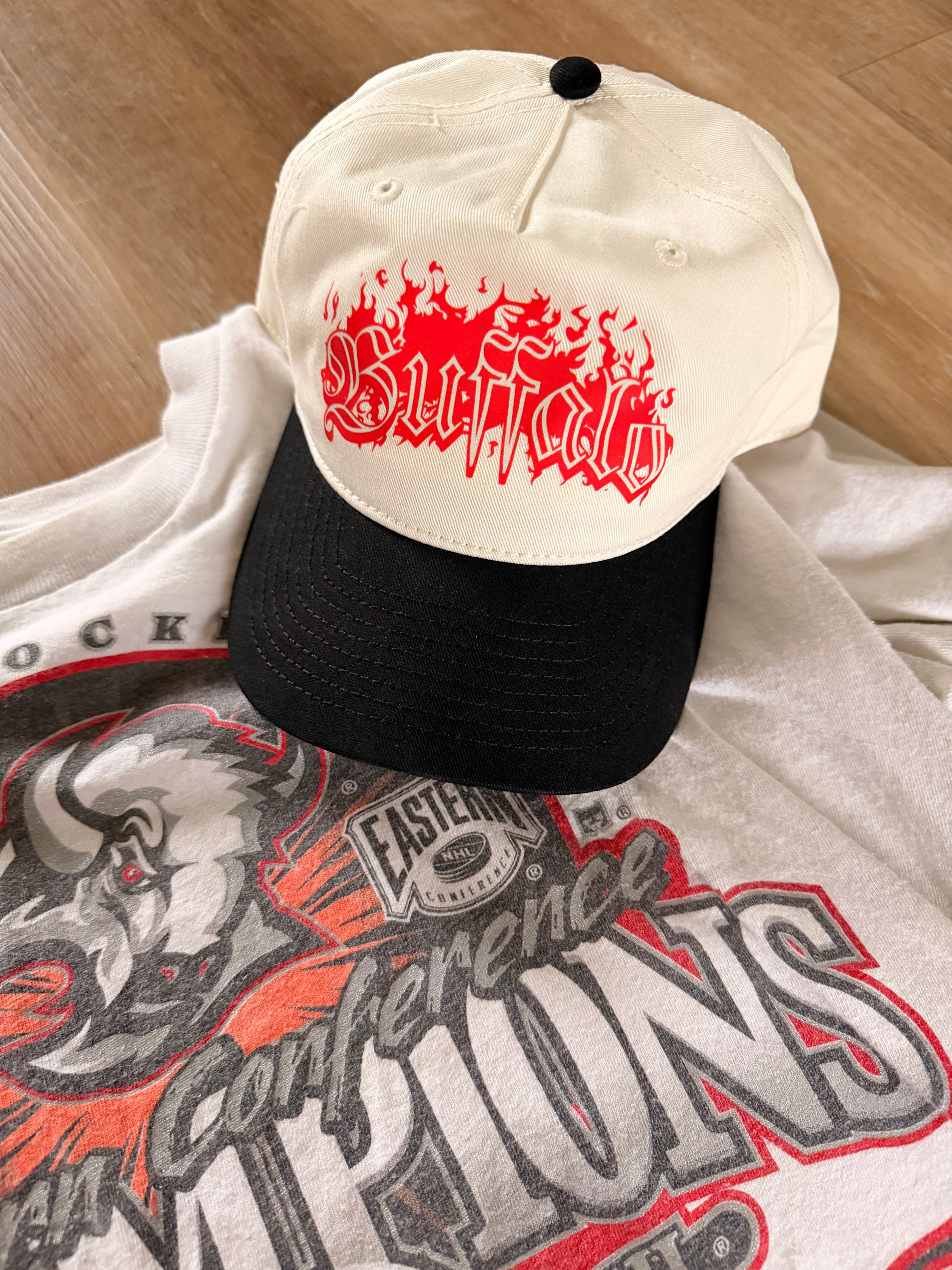 Buffalo Flame 2 toned hat