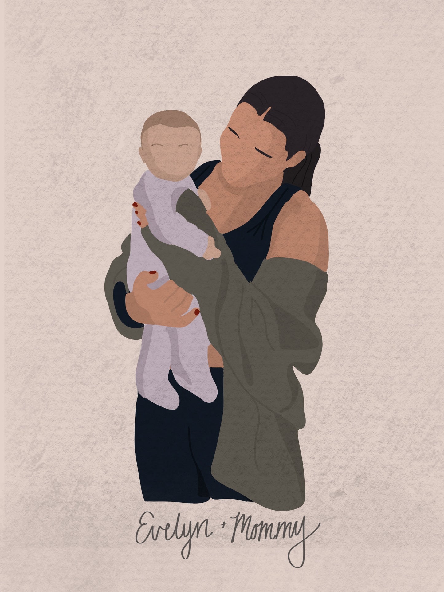 Custom Pet or Family Portrait Digital Download ONLY