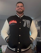 Alec Anderson X MHAWNY Fleece lined Varsity Jacket
