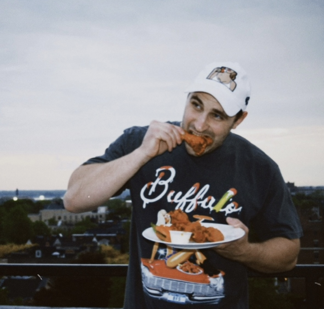 Buffalo Food Slut X Hashtag Beanie T-Shirt