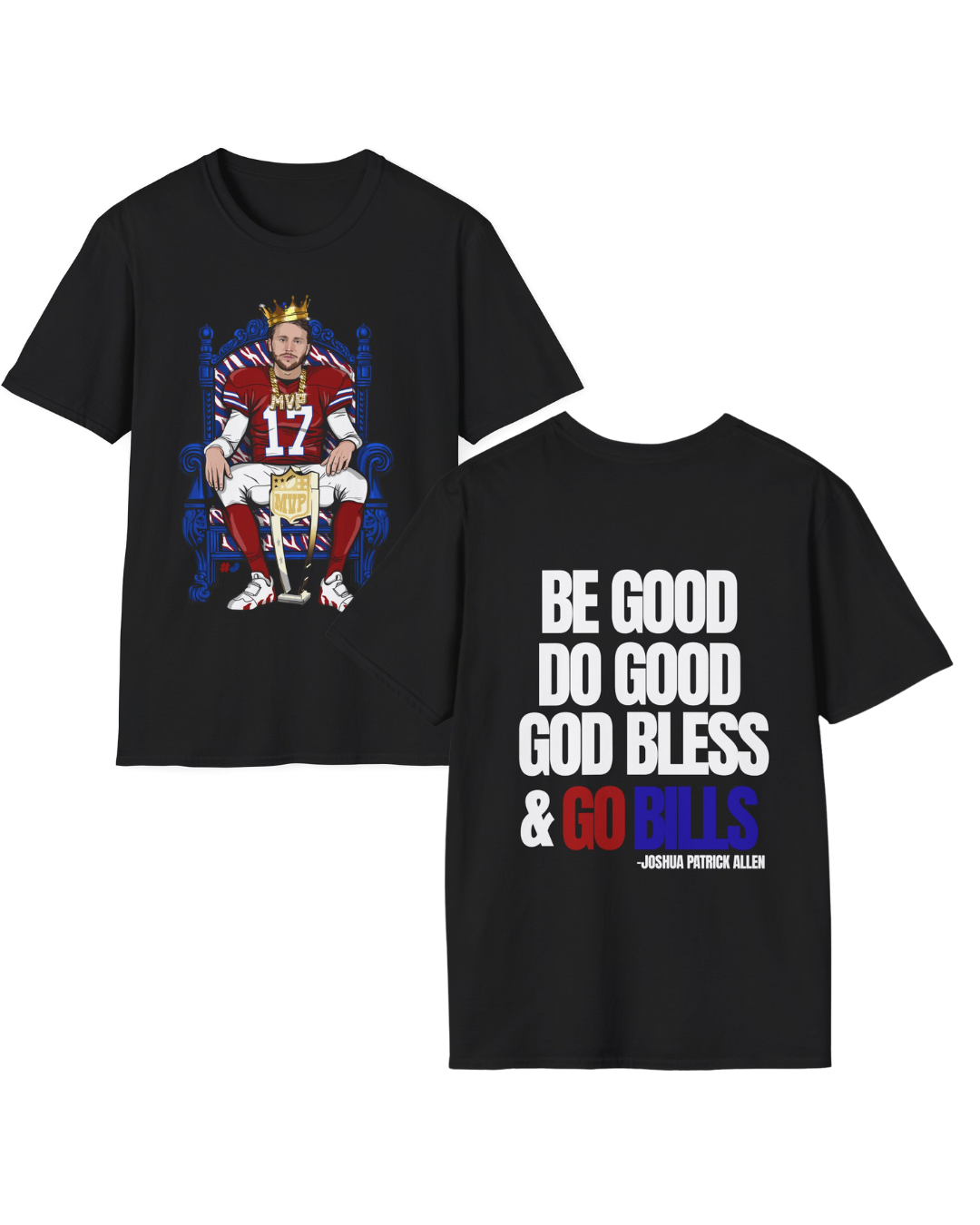 BE GOOD DO GOOD MVP TROPHY T SHIRT