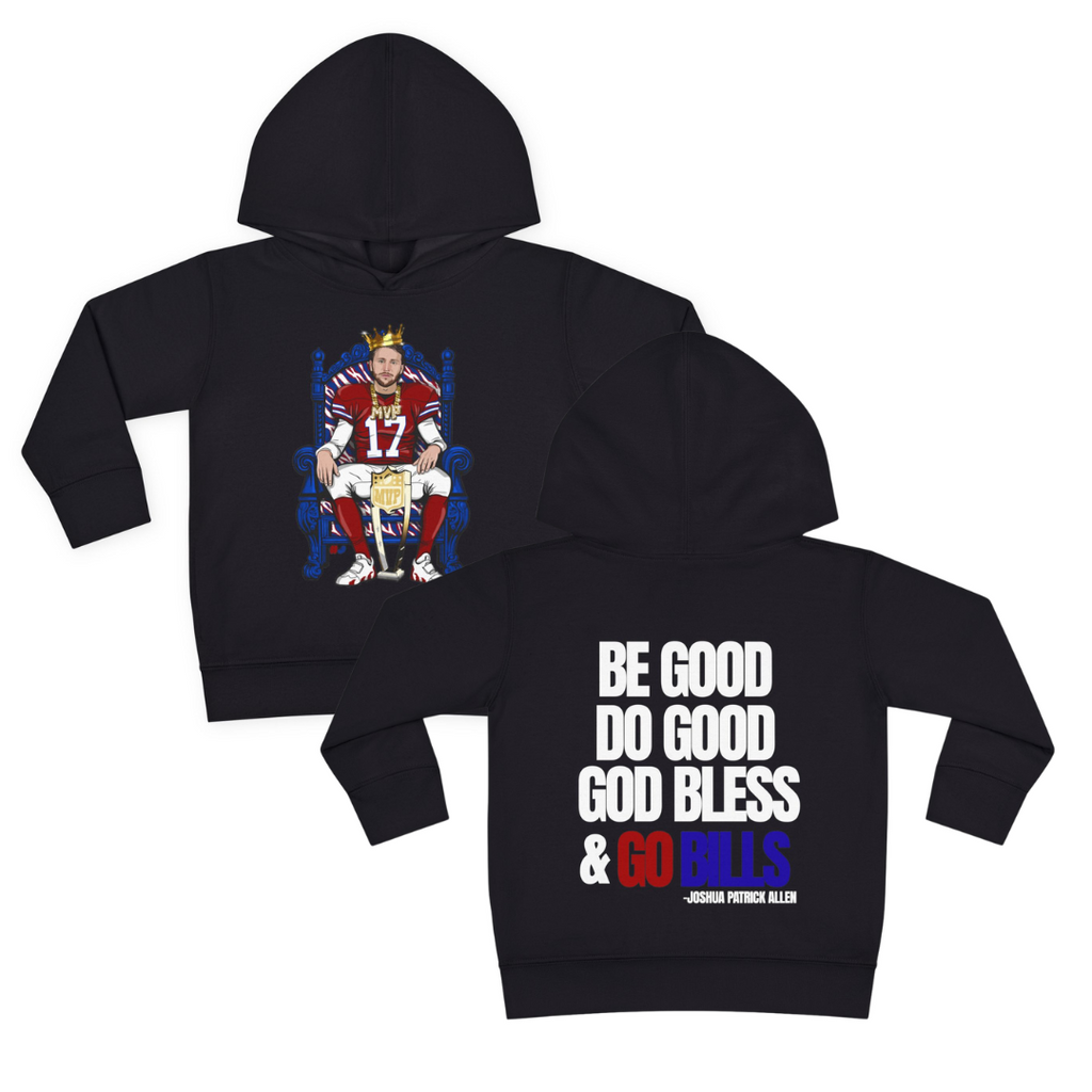 BE GOOD DO GOOD TROPHY KIDS HOODIE