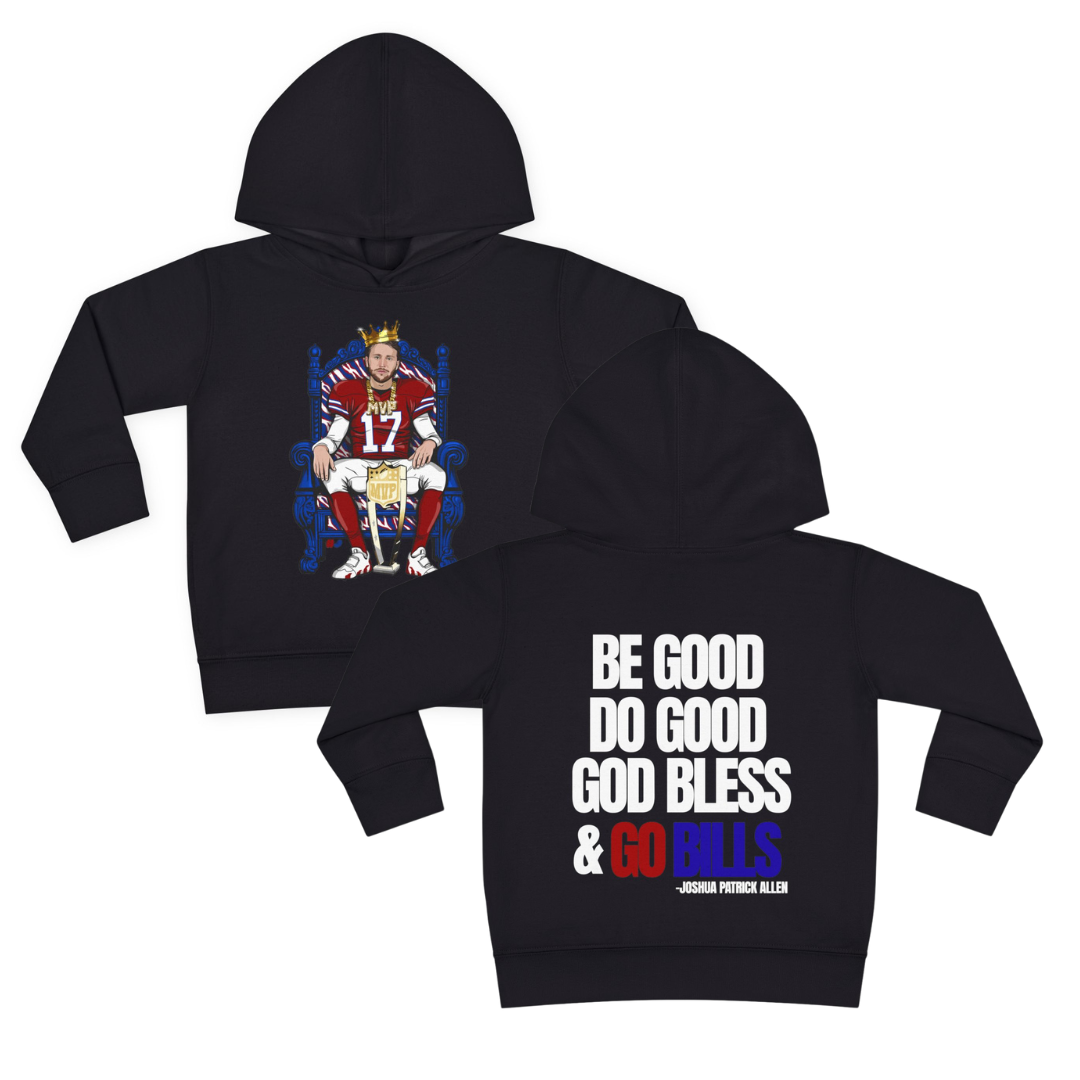 BE GOOD DO GOOD TROPHY KIDS HOODIE