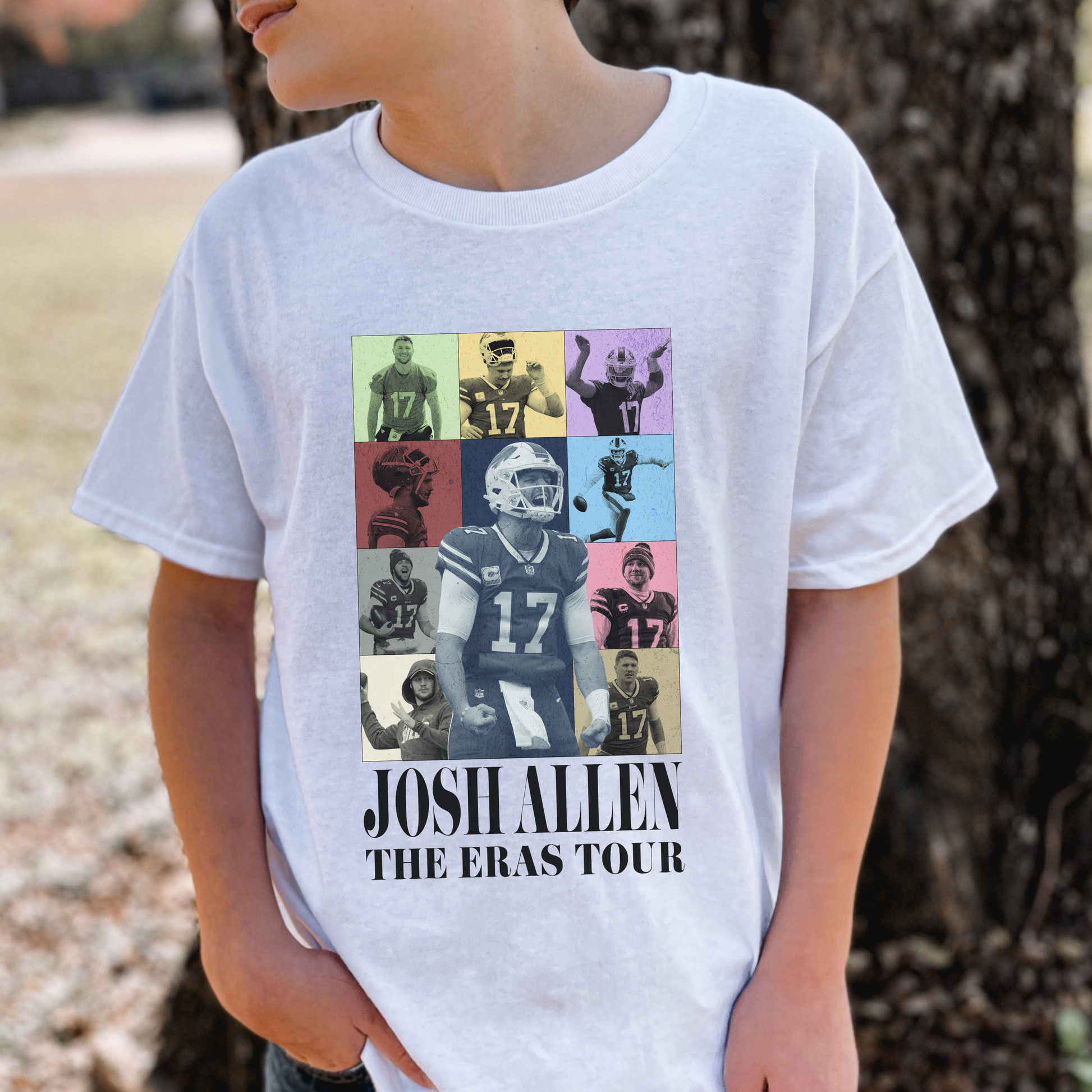 Youth Josh Allen Eras Tour Shirt, Buffalo Football Tee for kids, Bills  Mafia Shirt
