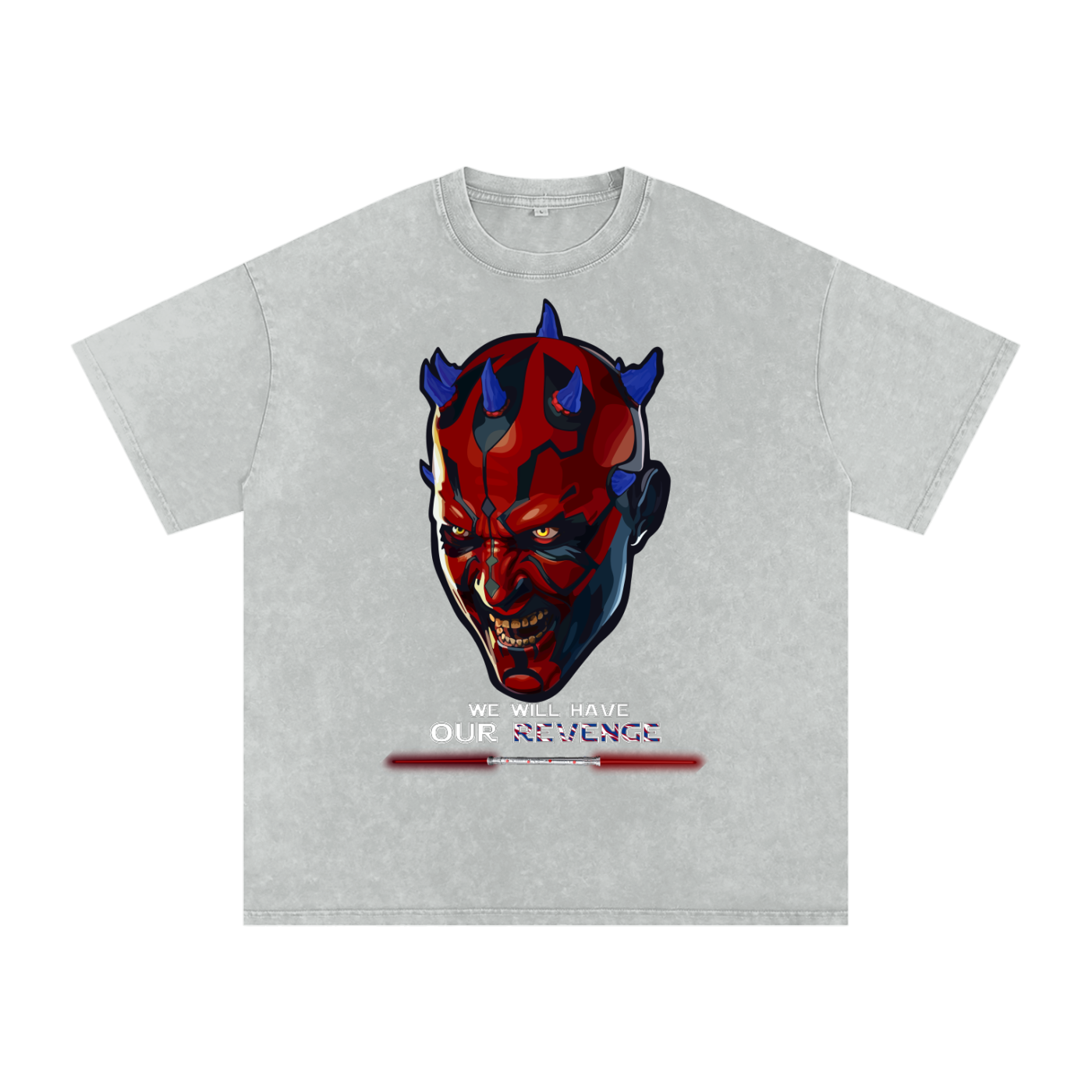 Darth Maul Mafia Revenge Vintage Washed T-Shirt