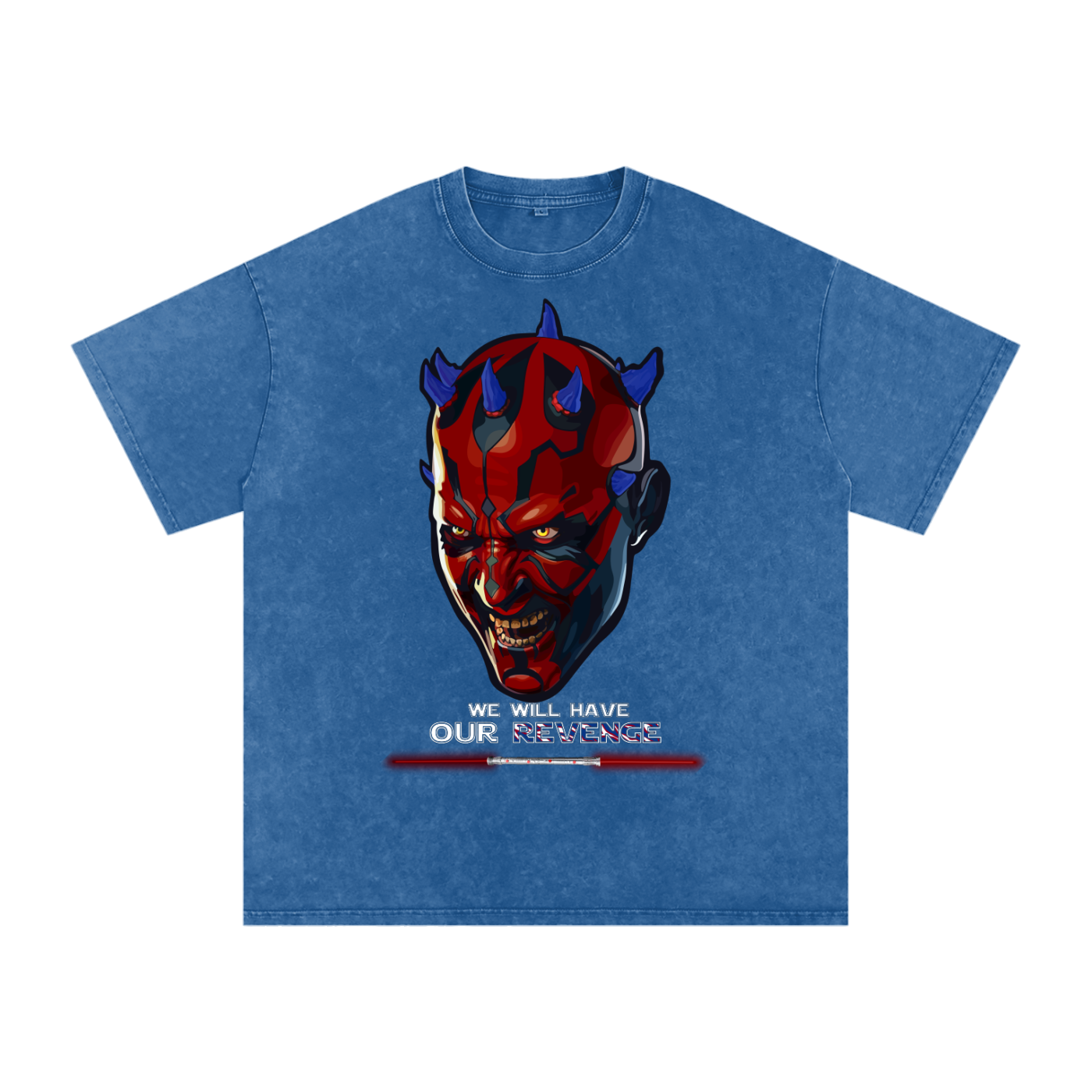 Darth Maul Mafia Revenge Vintage Washed T-Shirt