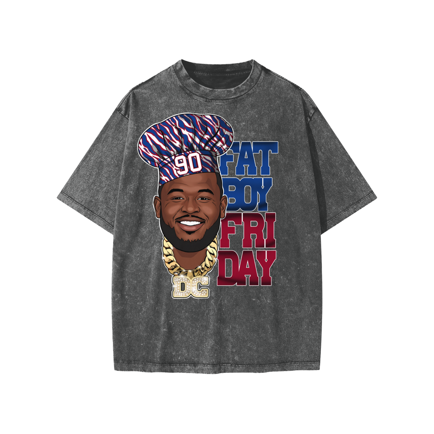 DeWayne Carter Fat Boy Friday Kids Vintage Wash T-Shirt