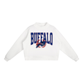 Buffalo Varsity Fleece Mock-Neck Sweatshirt