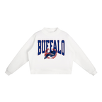 Buffalo Varsity Fleece Mock-Neck Sweatshirt