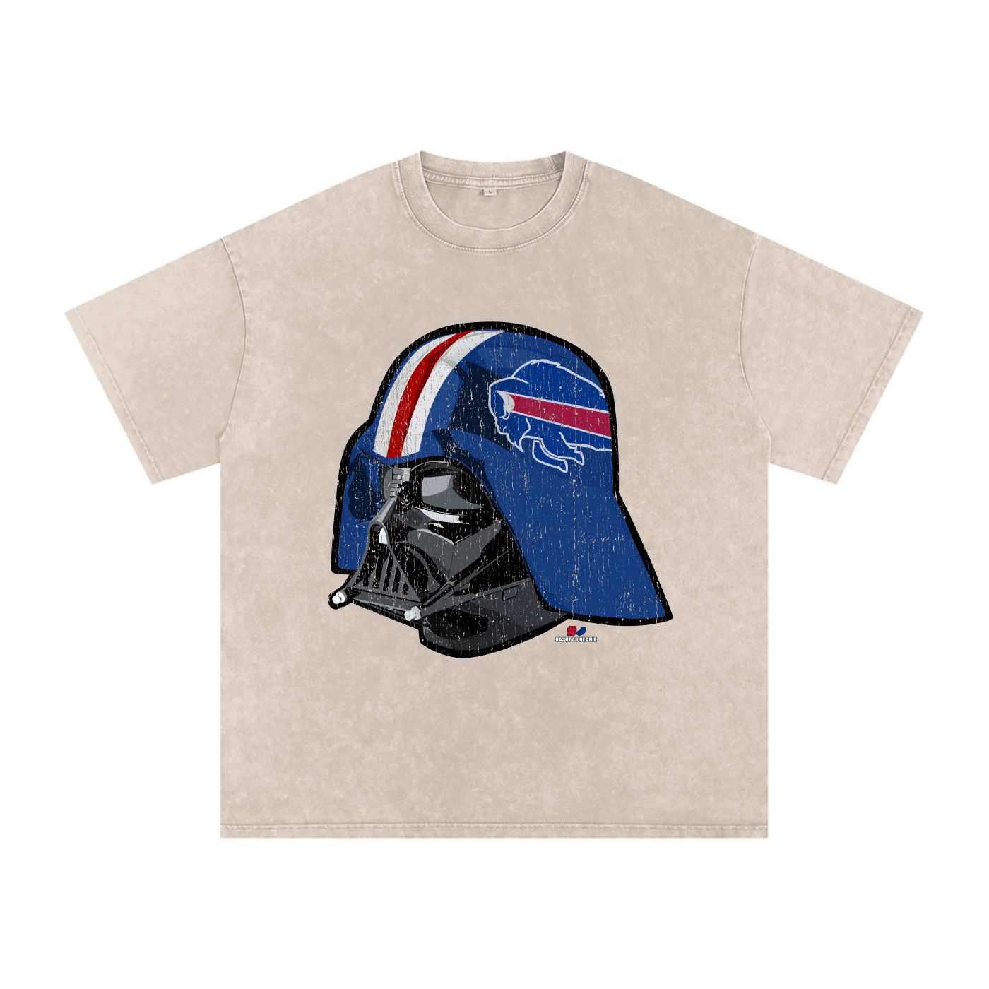 Darth Vader Buffalo Helmet Vintage Washed T-Shirt