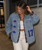 Buffalo Football Vintage Wash Denim Shirt