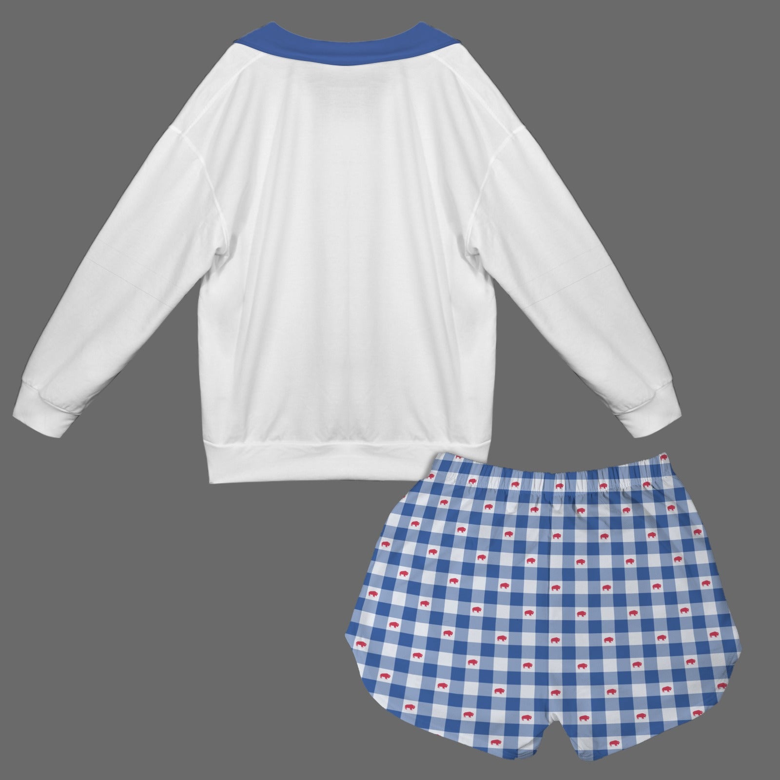 set gingham